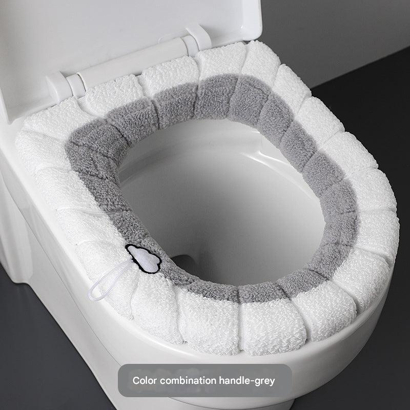 Non-slip Toilet Seat Cover on standard toilet