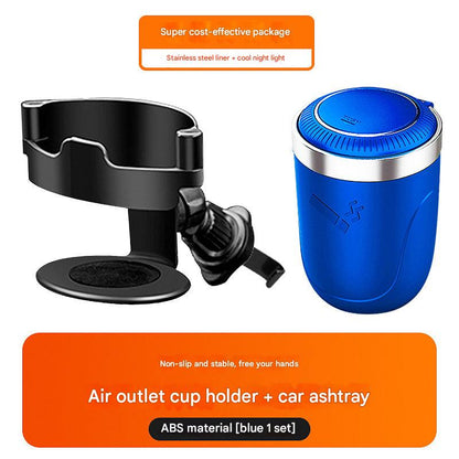 One-touch opening ashtray