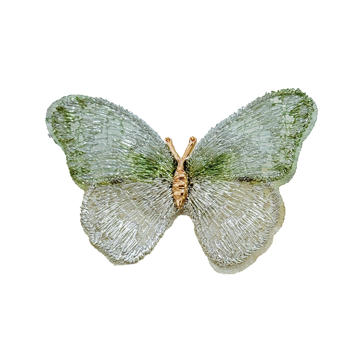 Stylish embroidered pin for jackets
