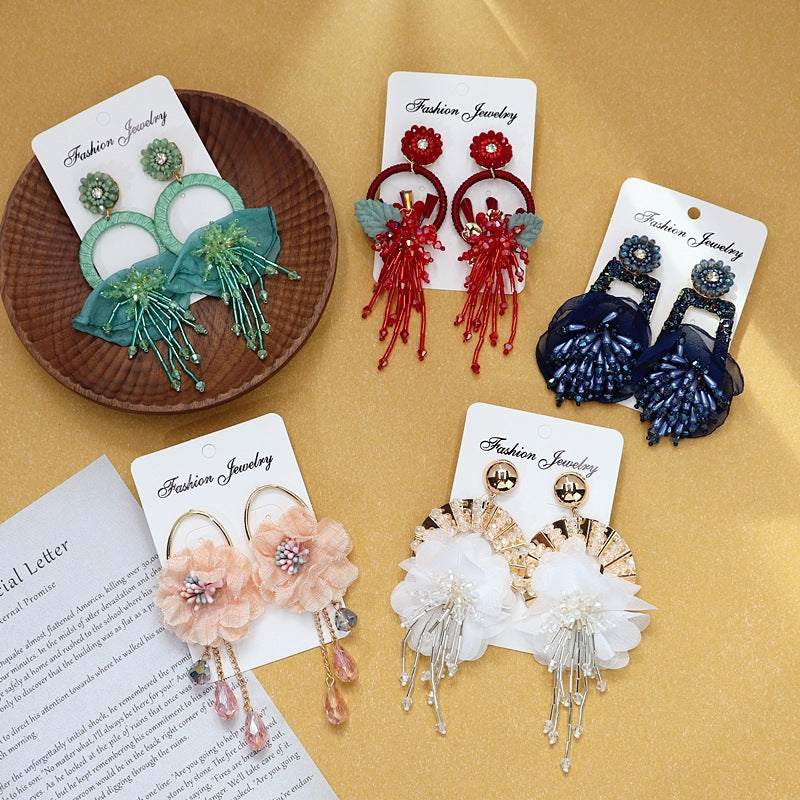 Earrings styled with summer fashion image 9