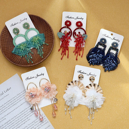 Earrings styled with summer fashion image 9