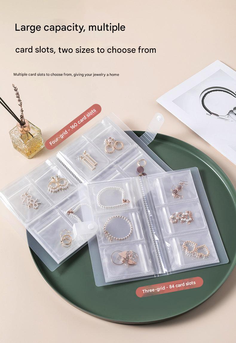 Jewelry organizer on a table