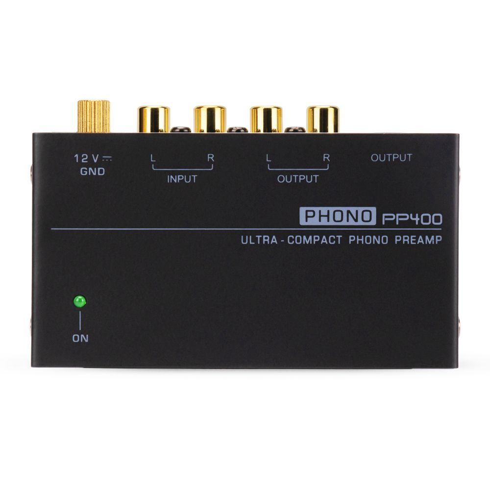 PP400 Turntable Preamp back view