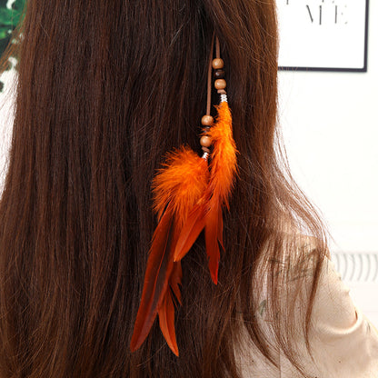 Creative hairstyle with bohemian clip - image 8
