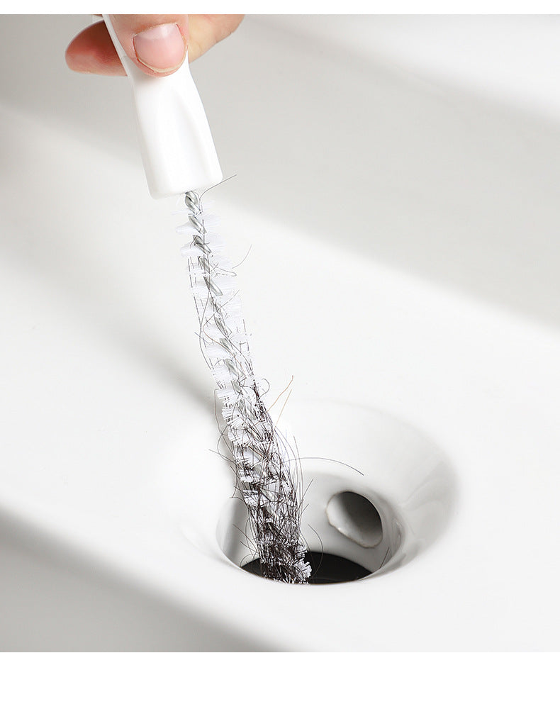 flexible drain cleaner brush