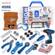 Velvet bag with 1 yuan discount, White carry box, Dark blue 30-piece set (Pack of 2)