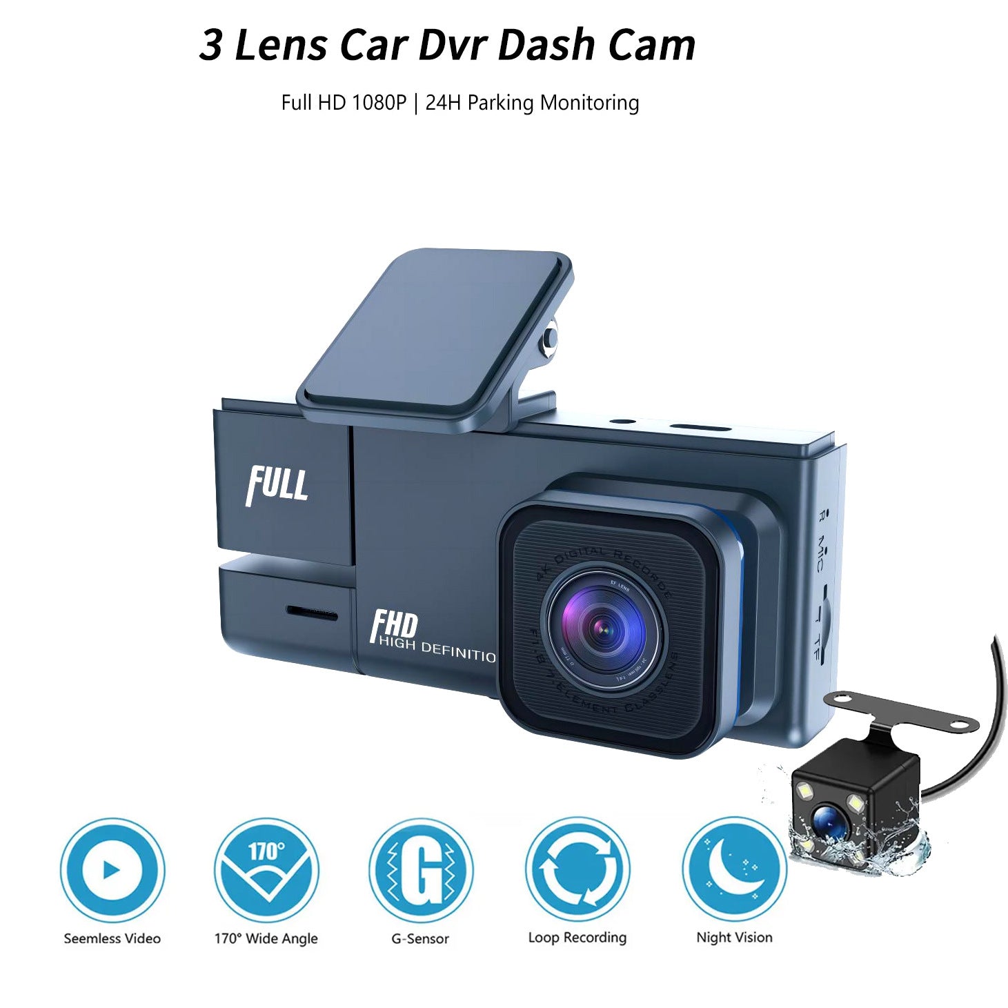 Dashboard View with Dash Cam