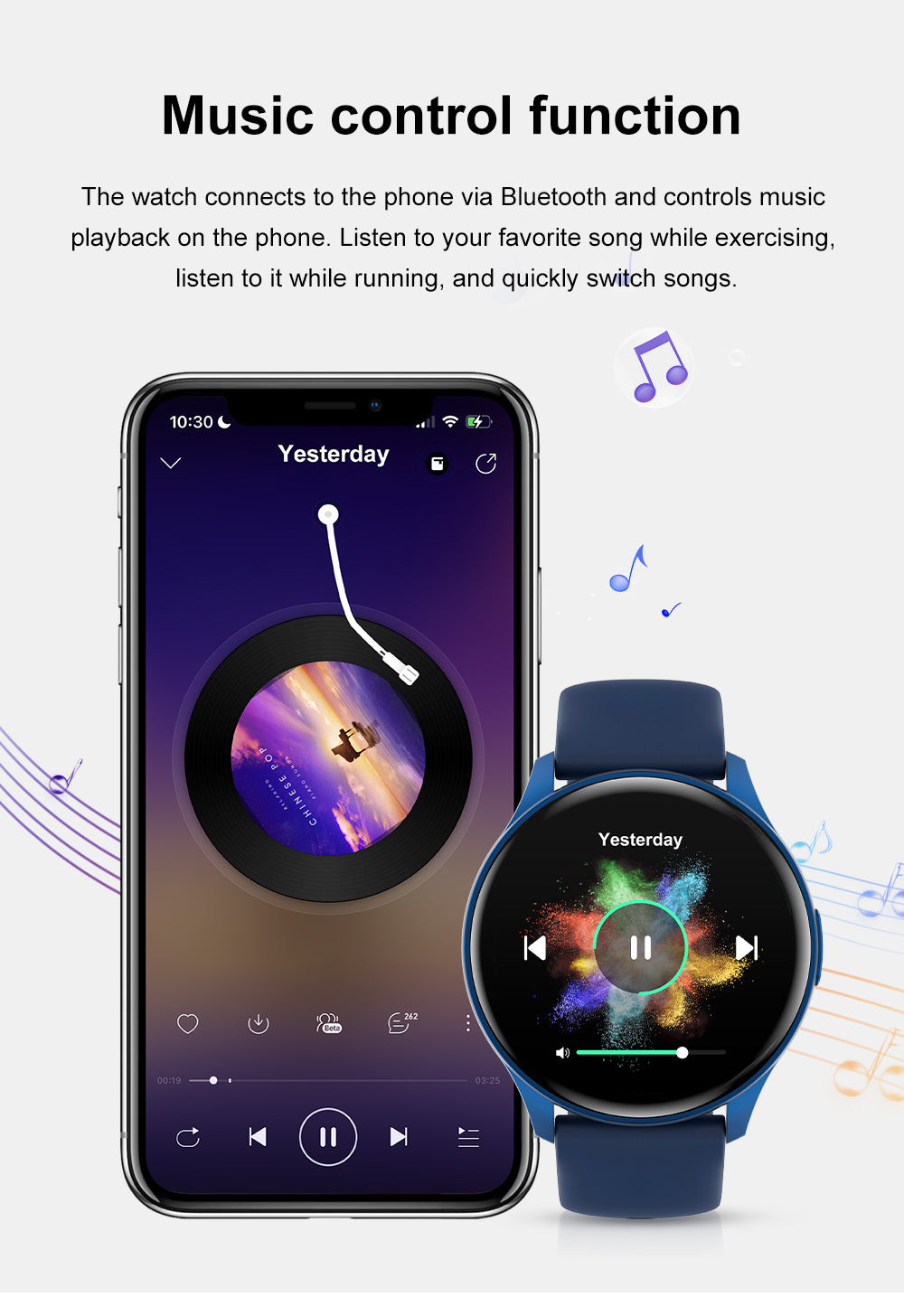 ZW60 Smartwatch in Pink Color