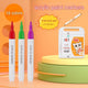 Acrylic paint 18 colors single head (free 1 hook pen) (Pack of 1)