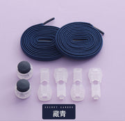 Navy shoelaces