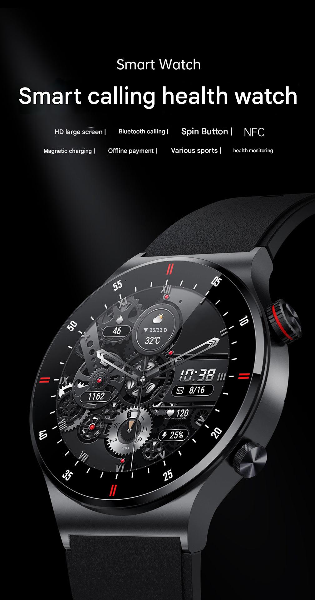 QW33 Smartwatch in Black Color