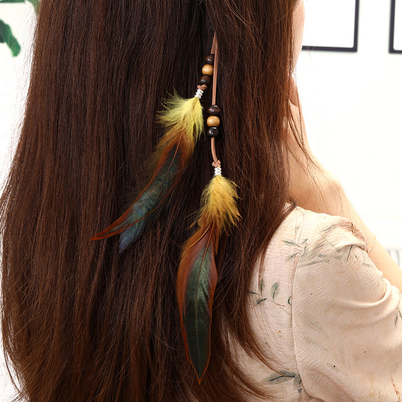 Beach-ready bohemian hair accessory - image 6