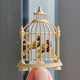 XZ0245 Birdcage with Bird