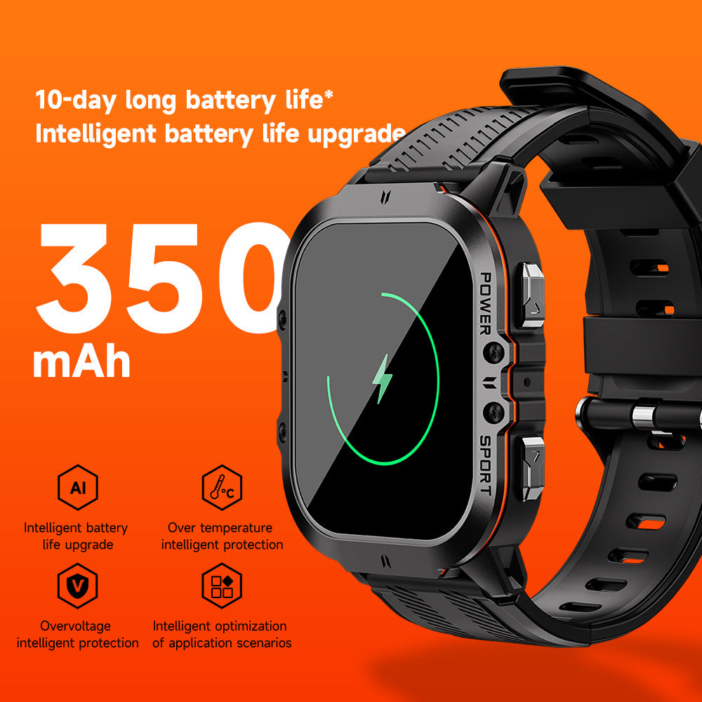 C26 smartwatch showcasing water resistance