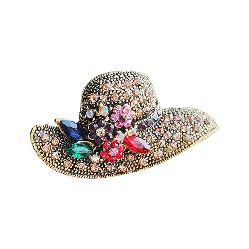 Close-up of asymmetrical brooch design - image 3