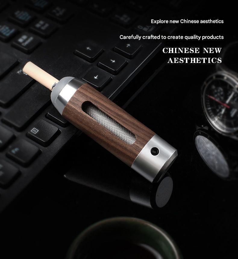 black smokeless vehicle ashtray