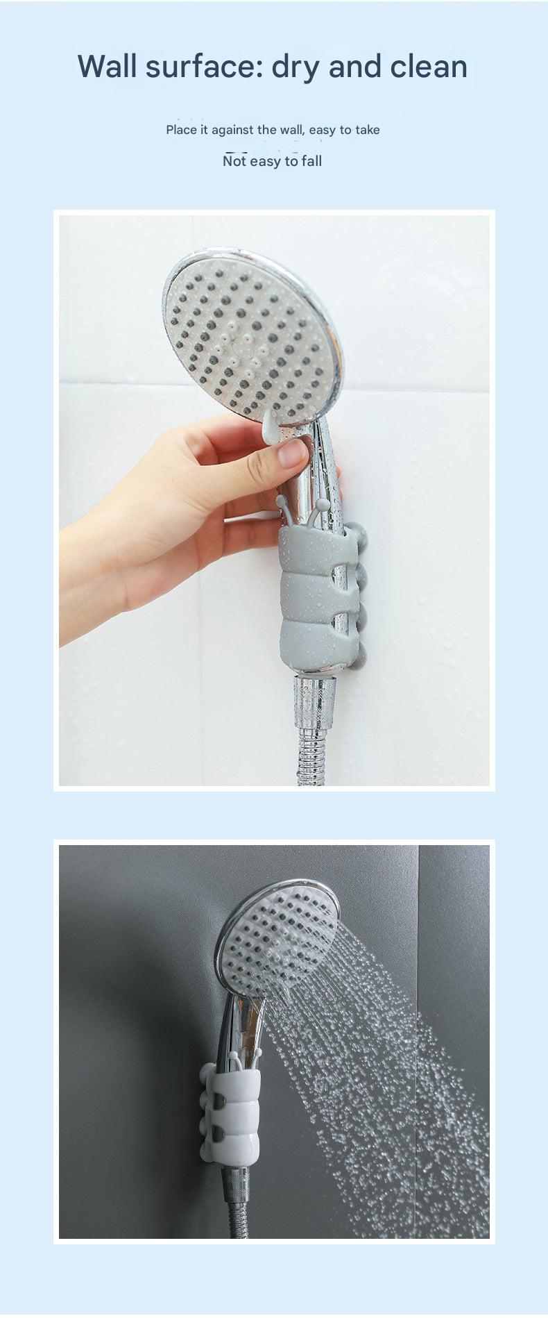 no-drill shower head bracket