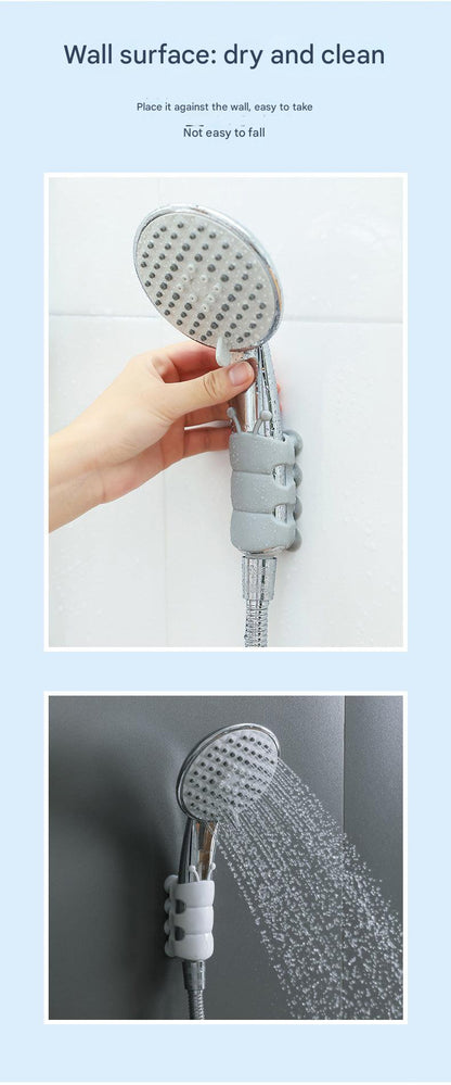 no-drill shower head bracket