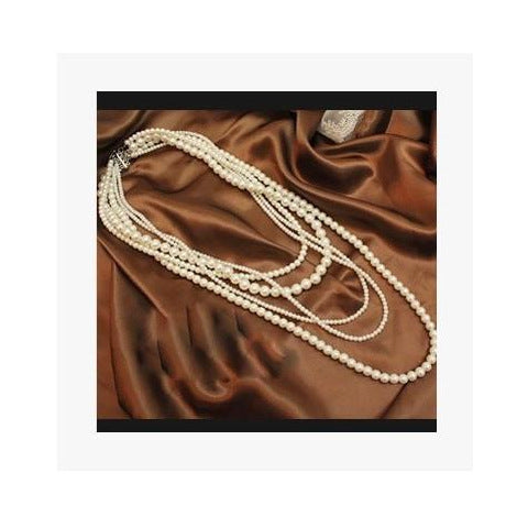 Adjustable pearl jewelry - comfortable wear