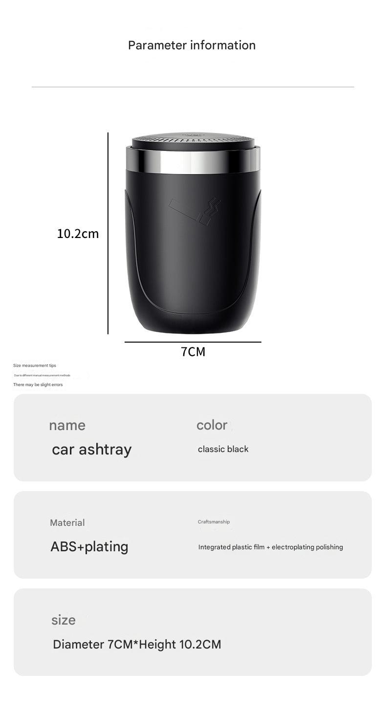 One-touch opening ashtray
