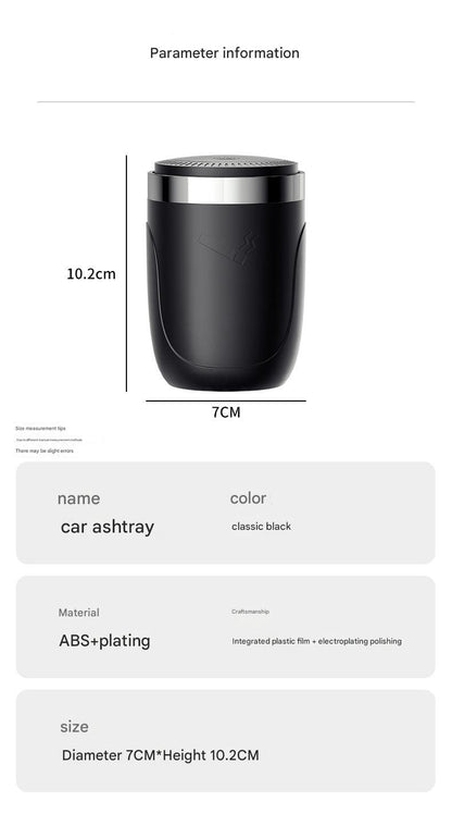 One-touch opening ashtray