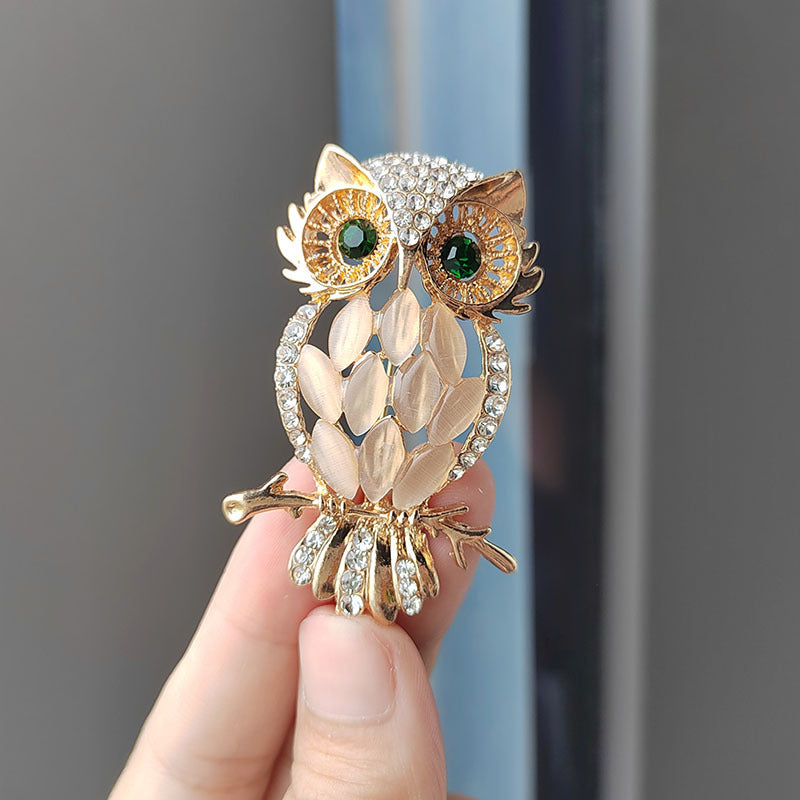 Chic Owl Brooch trendy brooch for formal attire