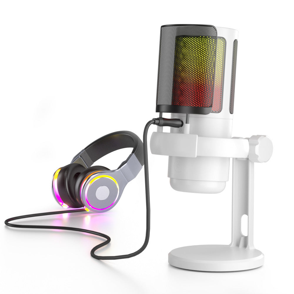 RGB USB Microphone for Streaming