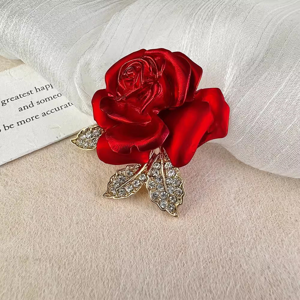 wedding brooch attached to coat image 4