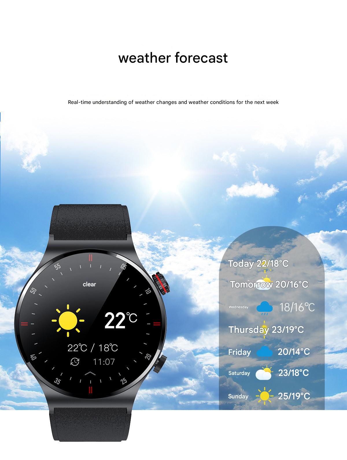 QW33 Smartwatch in Black Color