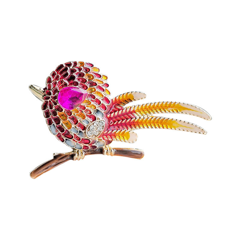 sparkly alloy brooch image 3
