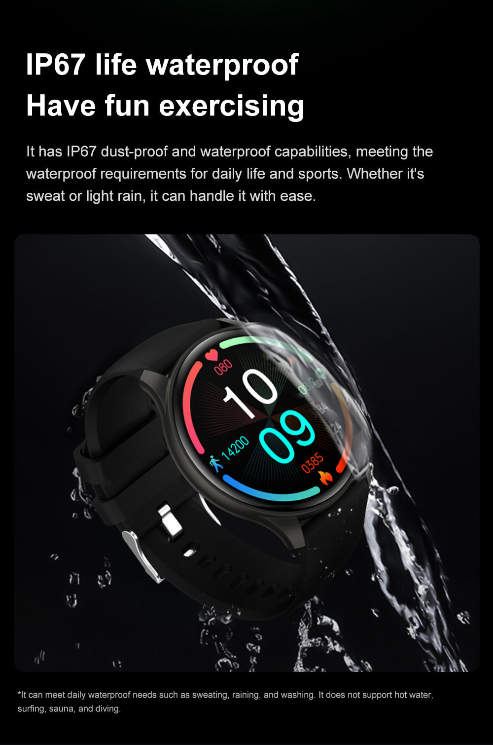 ZW60 Smartwatch in Gold Color