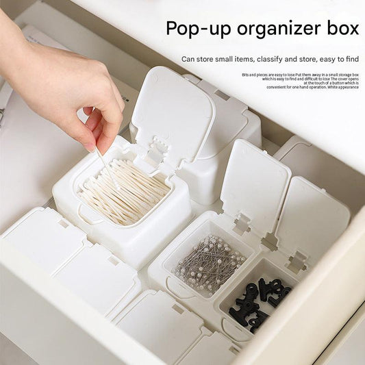 Mini Storage Container for Makeup Pads and Essentials