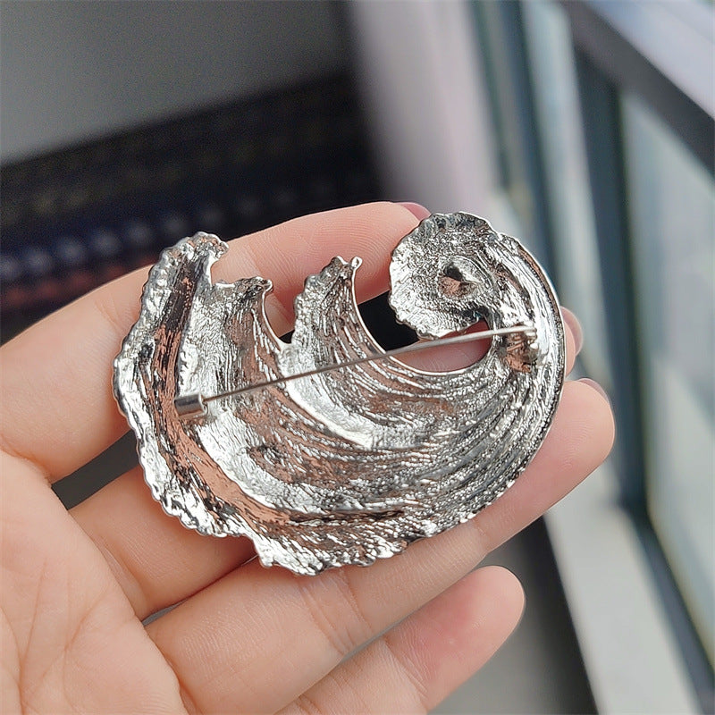 Chic Brooch on blazer