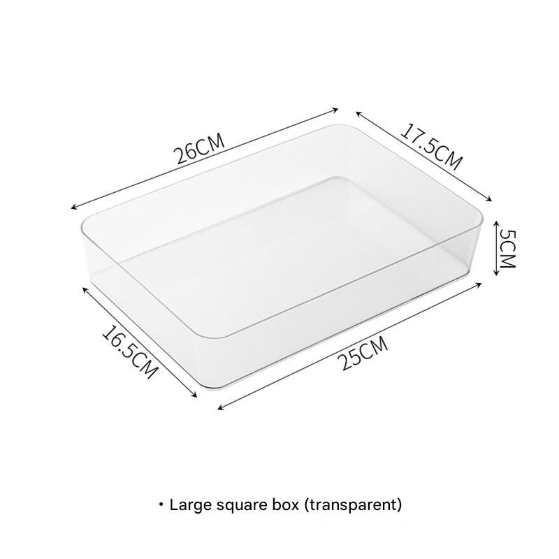 clear plastic desk organizer