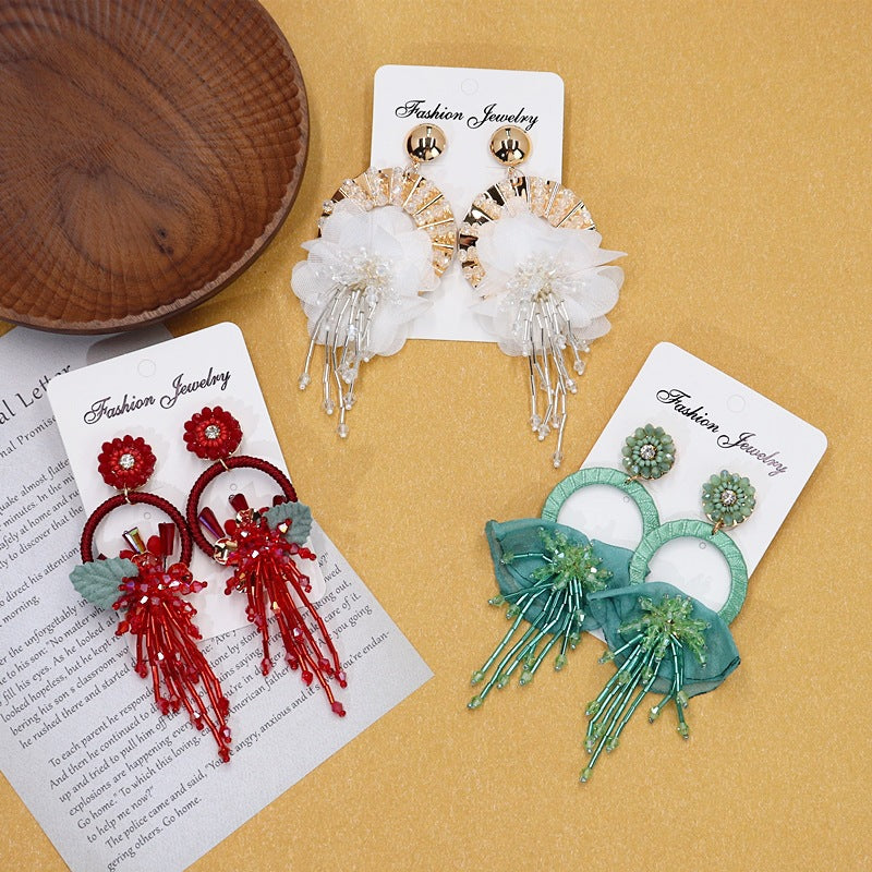 Multiple color options of earrings image 7
