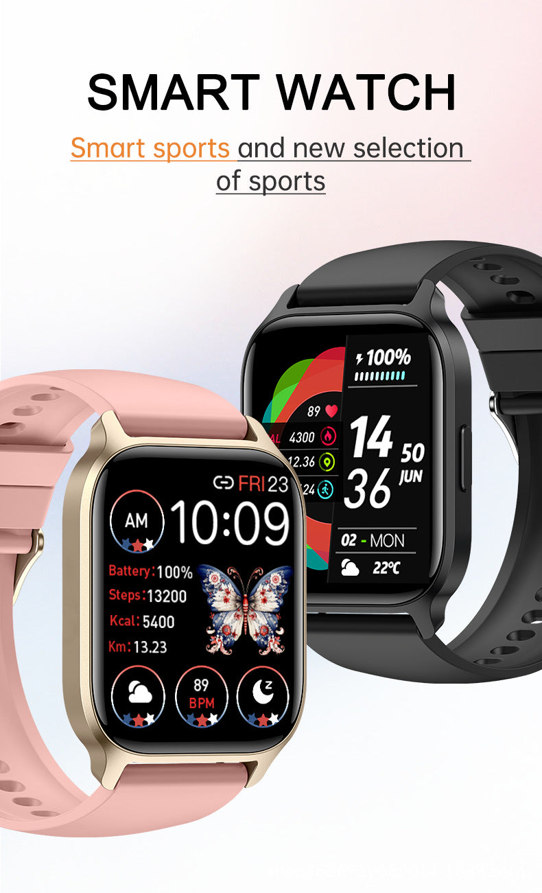 Y3 smartwatch in silver grey color image 8