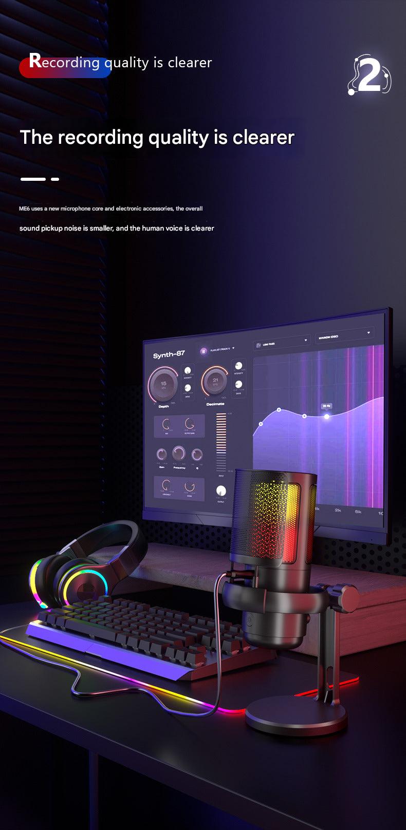 USB microphone for gaming