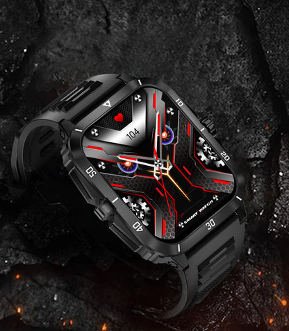 Health monitoring smartwatch step tracking