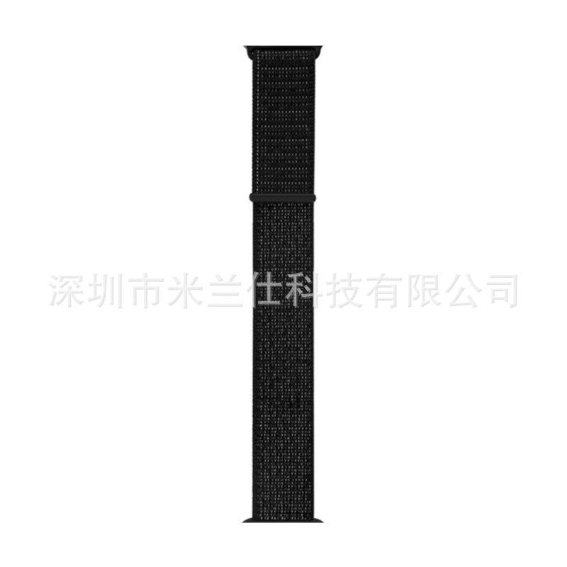 Nylon Sports Band for Apple Watch Series 1-9 & Ultra - Adjustable & Breathable with Velcro Closure
