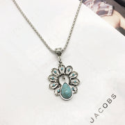 X5-Peacock Display-Necklace