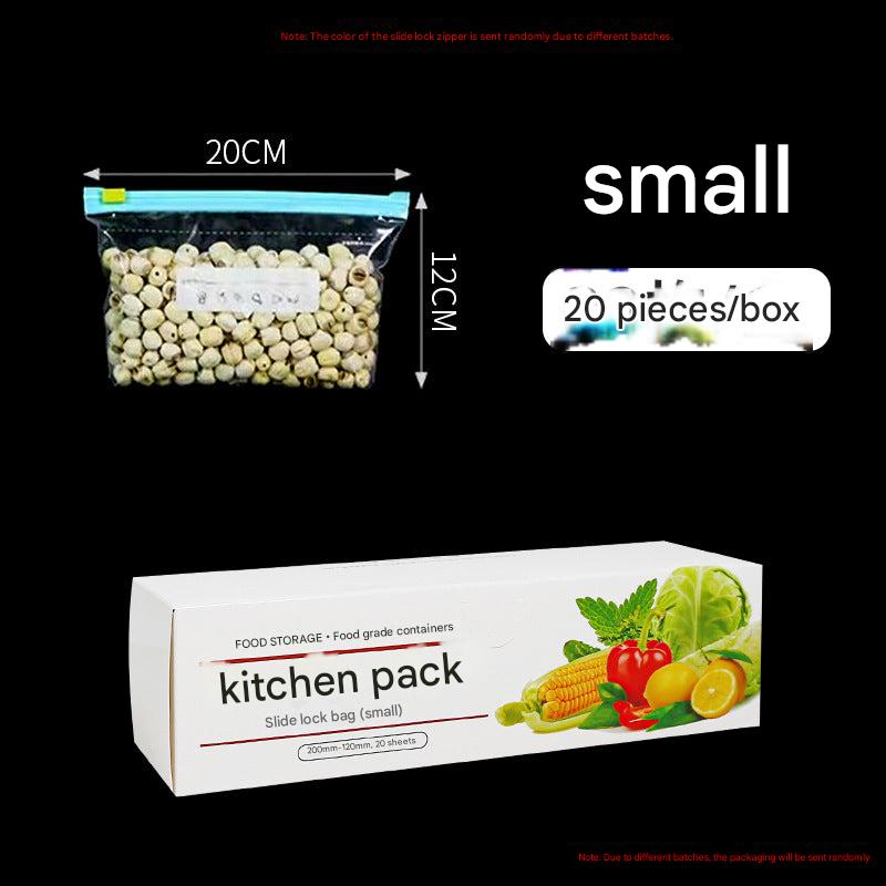multi-size plastic storage bags