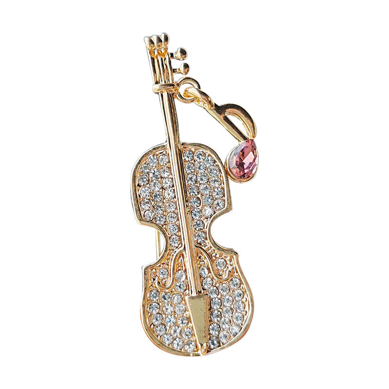 Creative Musical Note Brooch Image 9