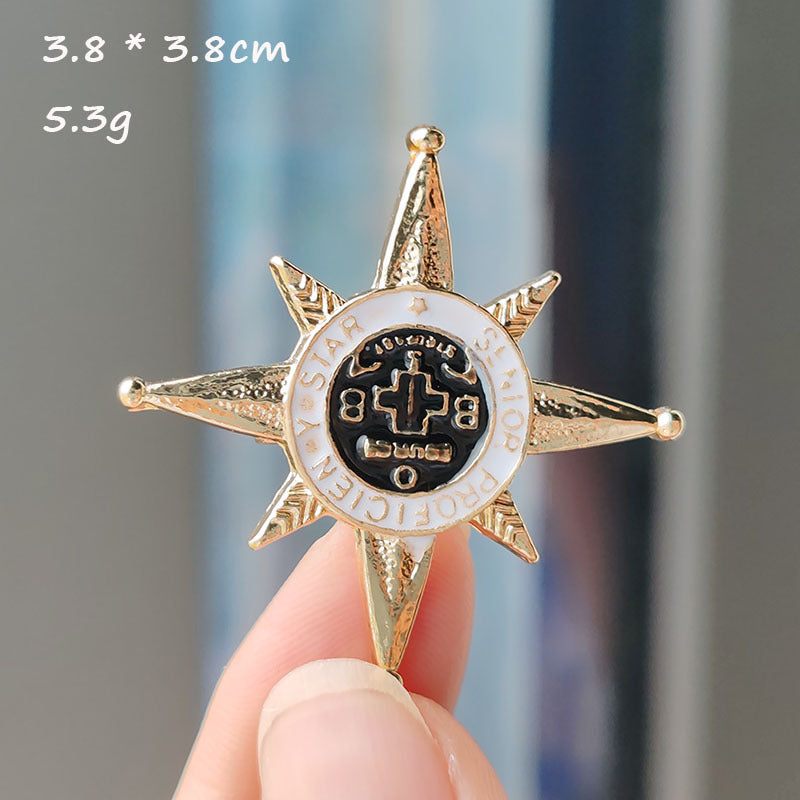 Elegant brooch with unique animal motif