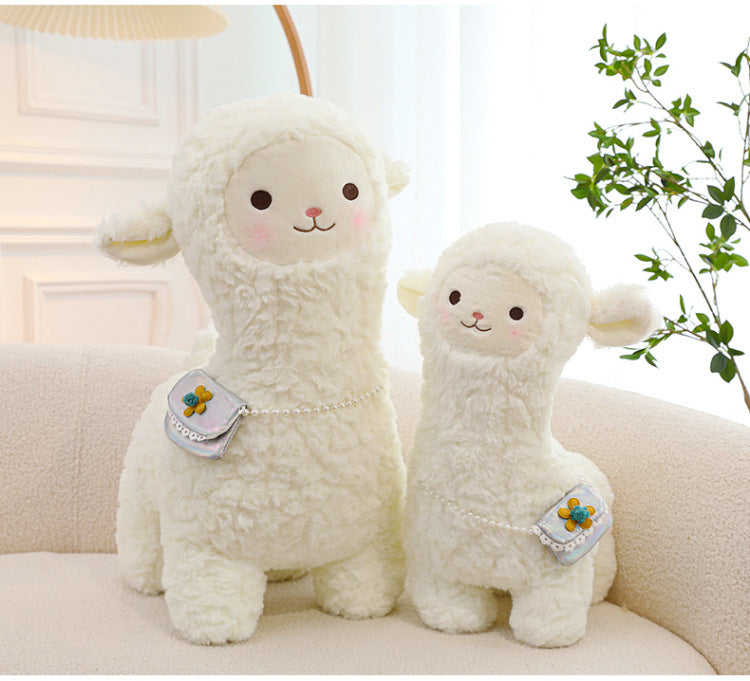 children toy alpaca