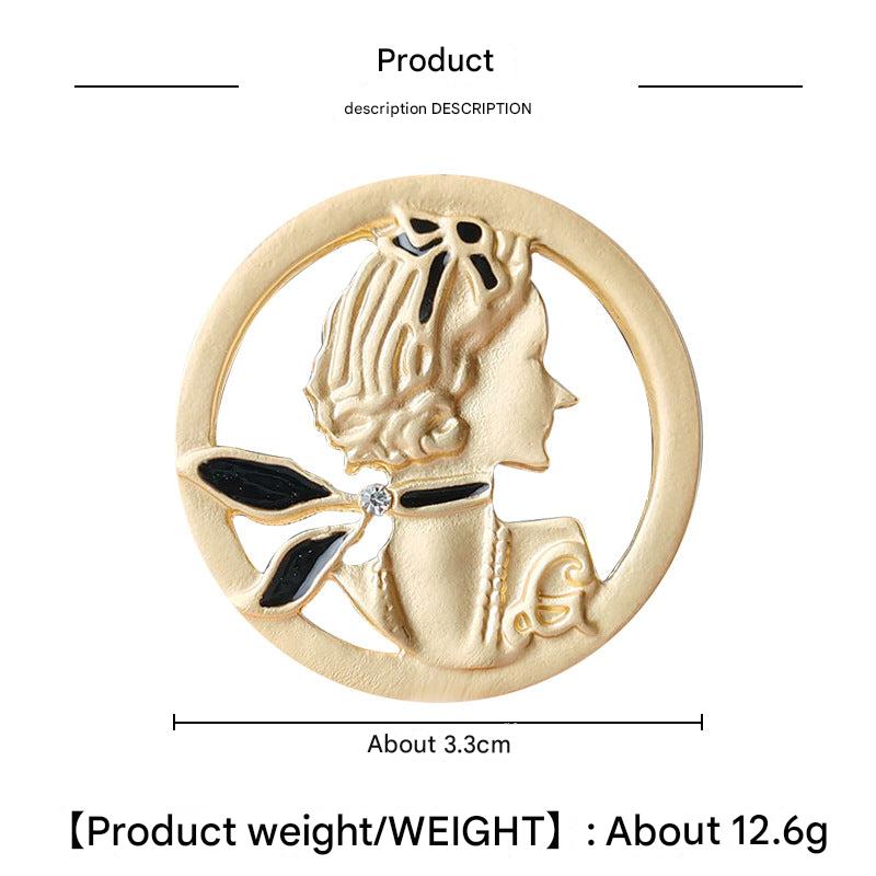 Elegant brooch with unique animal motif