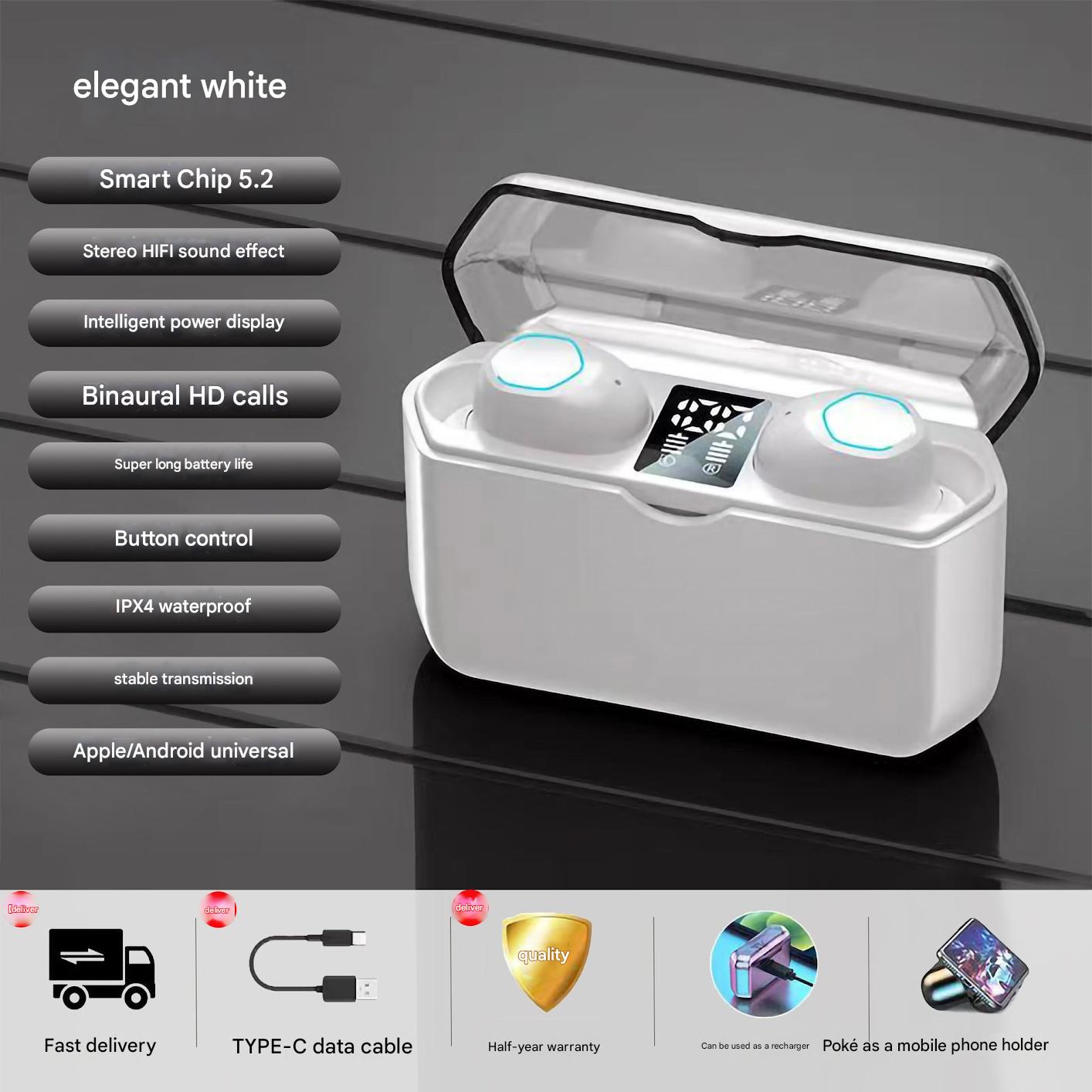 M22 wireless earbuds charging case image 2