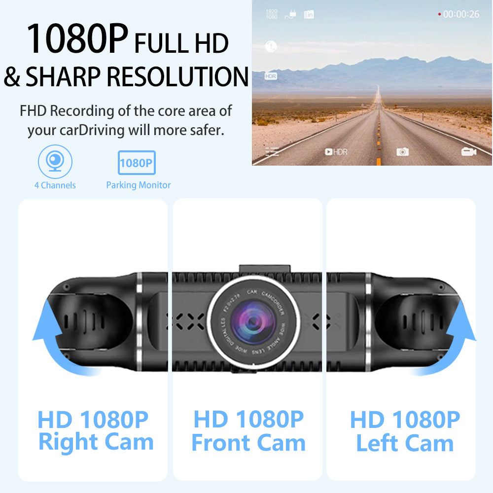 Yuecai dash cam showcasing WiFi feature