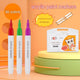 Acrylic paint 36 colors single head (with 2 free hook pens) (Pack of 1)