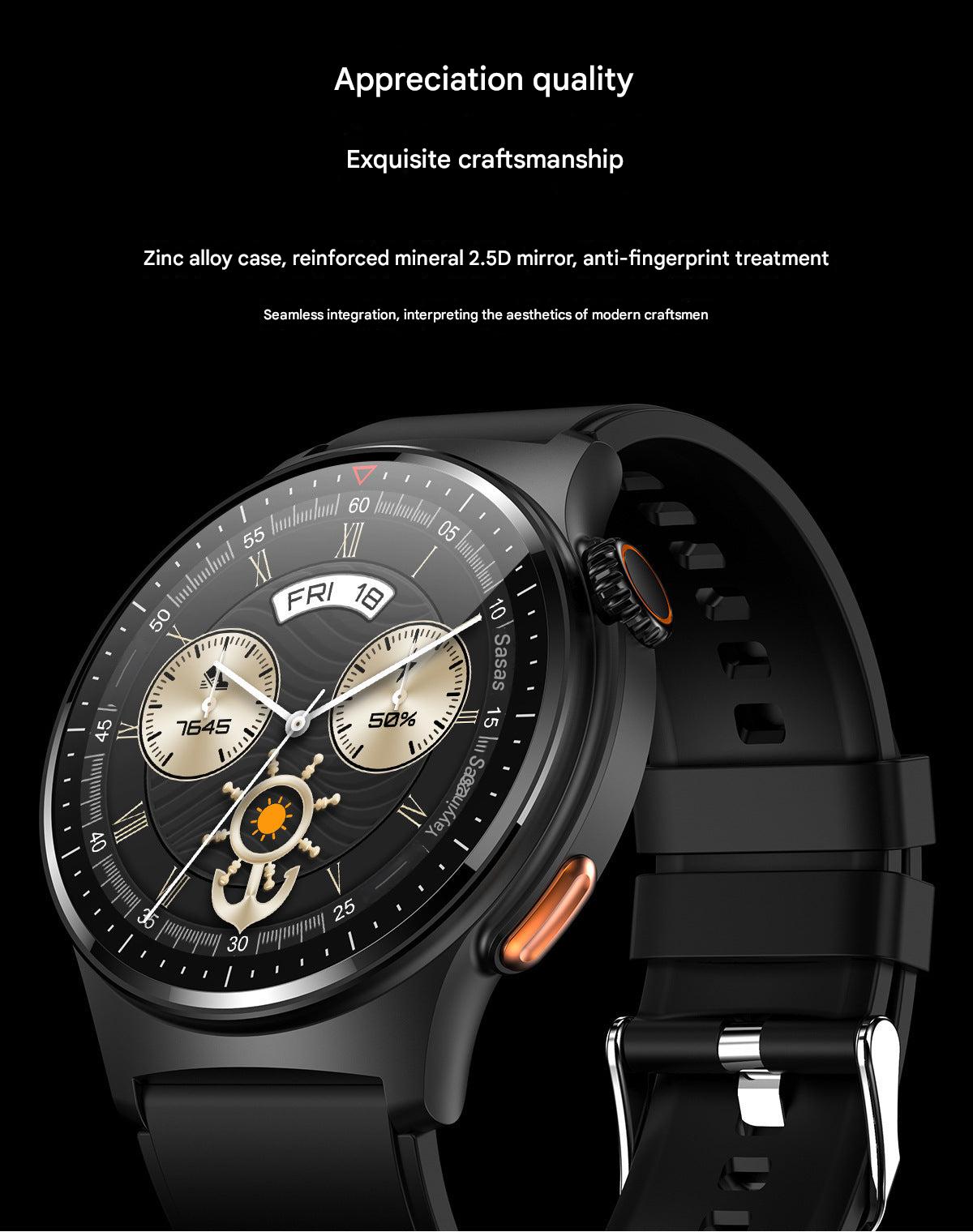 Stylish QW49 Smartwatch in Black