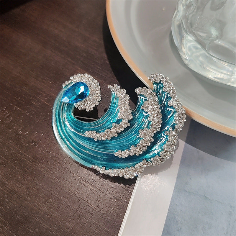 Chic Brooch on blazer